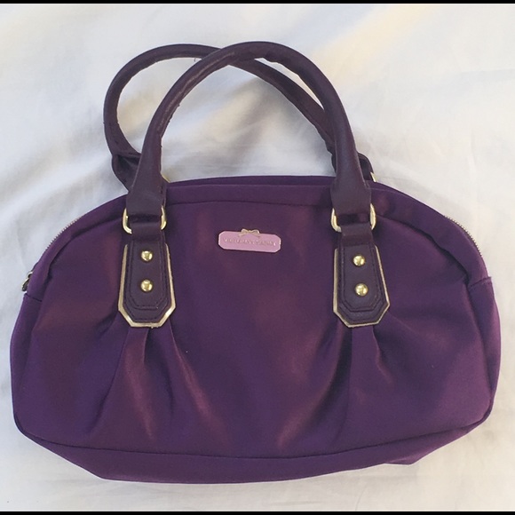 Victoria's Secret Handbags - V i c t o r i a  S e c r e t Mini Purple Handbag